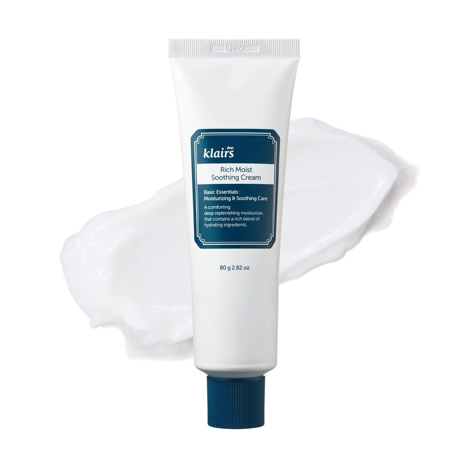 Klairs Rich Moist Soothing Cream, a centella-based calming moisturizer