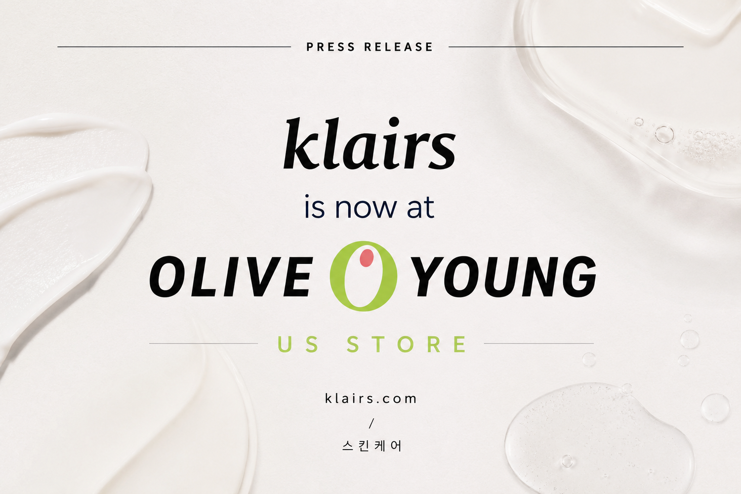 Dear Klairs at OLIVE YOUNG US: K-Beauty Comes to California!