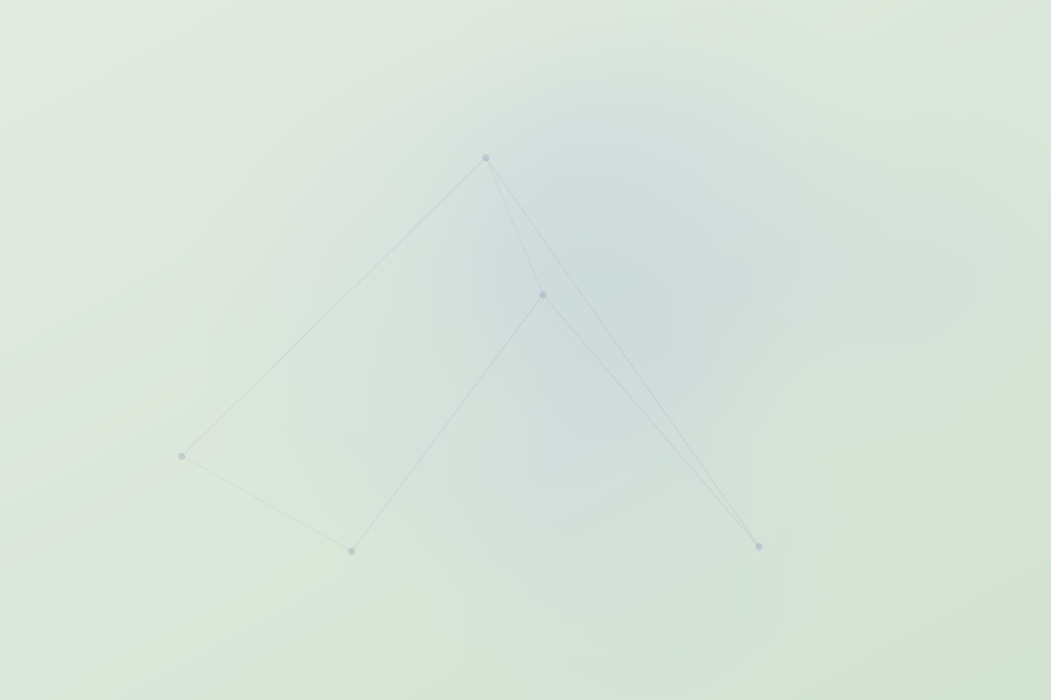 Soft sage-green abstract cover for a diet and skin explainer