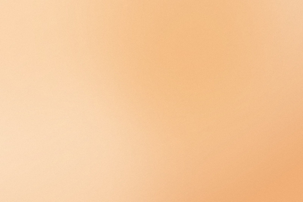 Warm citrus apricot abstract gradient cover for the Klairs Freshly Juiced Vitamin Drop FAQ