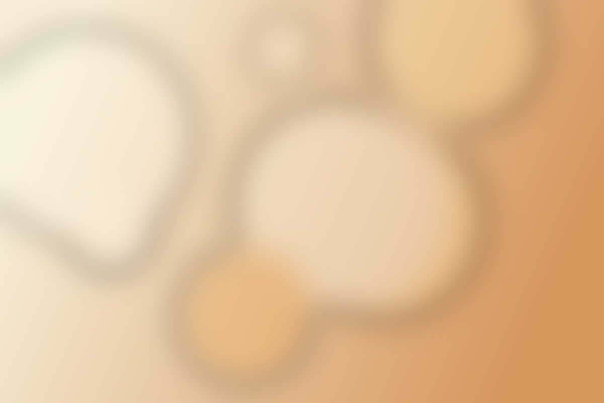 Abstract pale straw and amber gradient with soft orbs