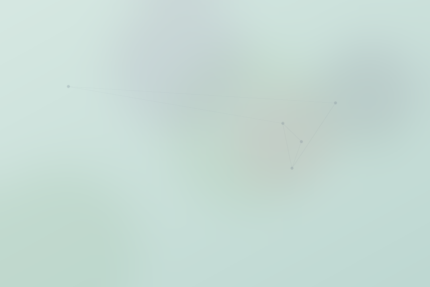 Soft teal-green abstract cover for a guide to buying K-beauty safely online