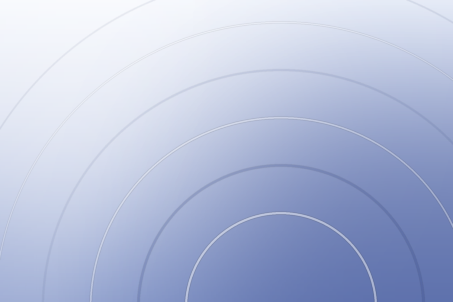 Abstract editorial cover of concentric blue layers on a soft gradient, representing a skincare routine reset