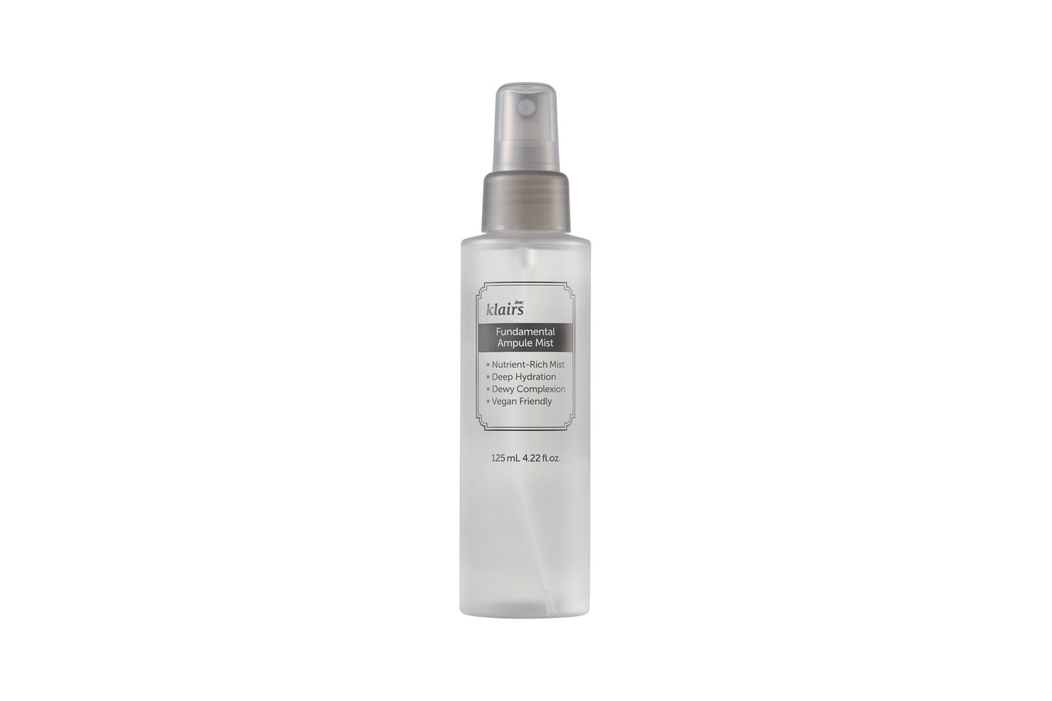 Klairs Fundamental Ampule Mist bottle on a clean white background