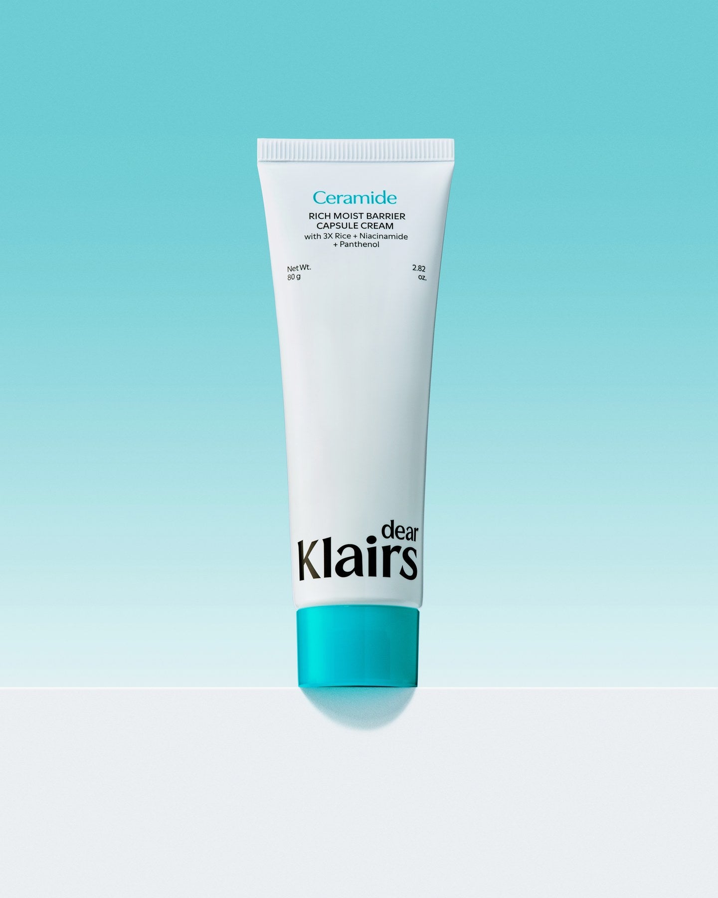 Klairs Rich Moist Barrier Capsule Cream texture — ceramide capsules for barrier care
