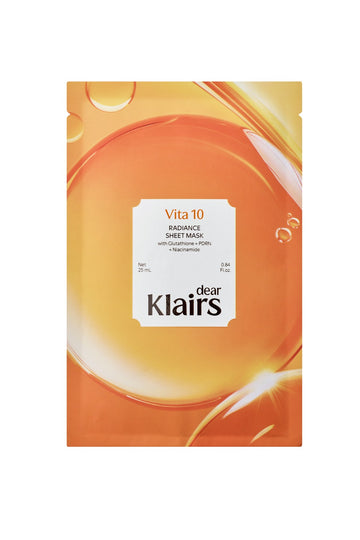 Dear Klairs Vita 10 Radiance Sheet Mask