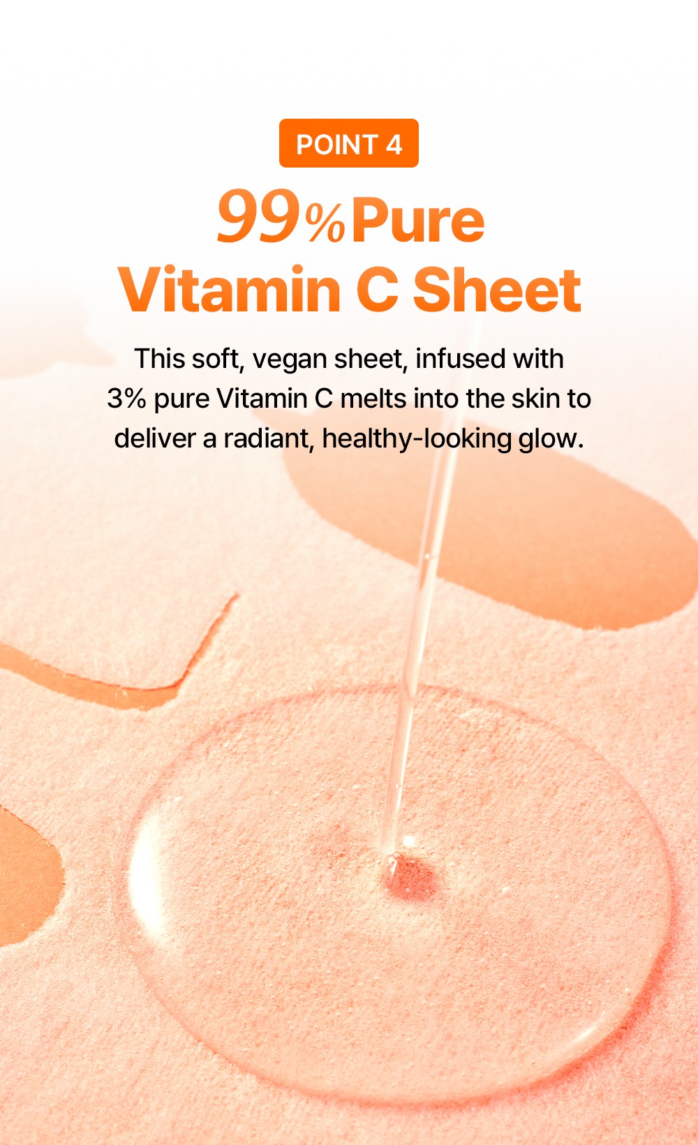 Official Dear Klairs Vita 10 Radiance Sheet Mask how to use graphic for 15 to 20 minute sheet mask routine