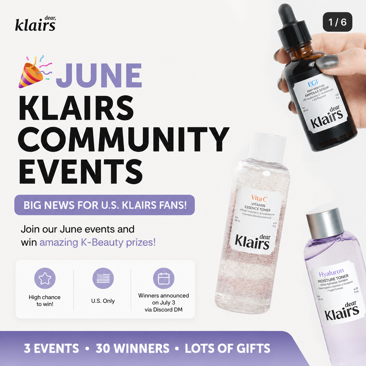 Dear, Klairs