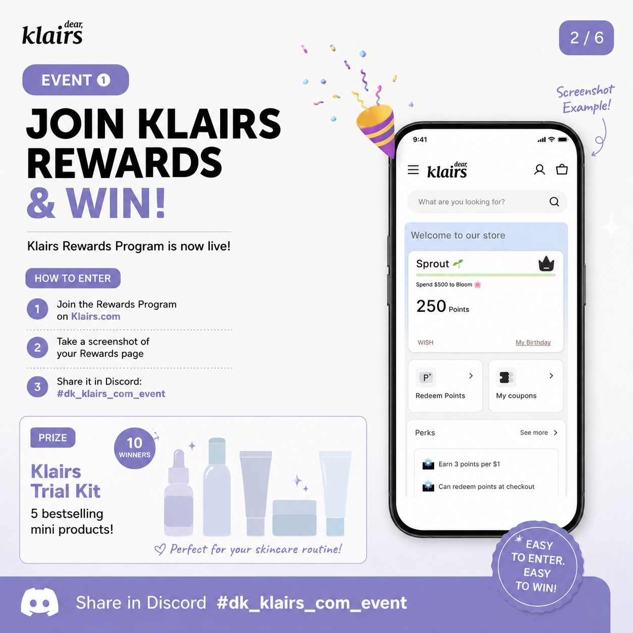 Dear, Klairs