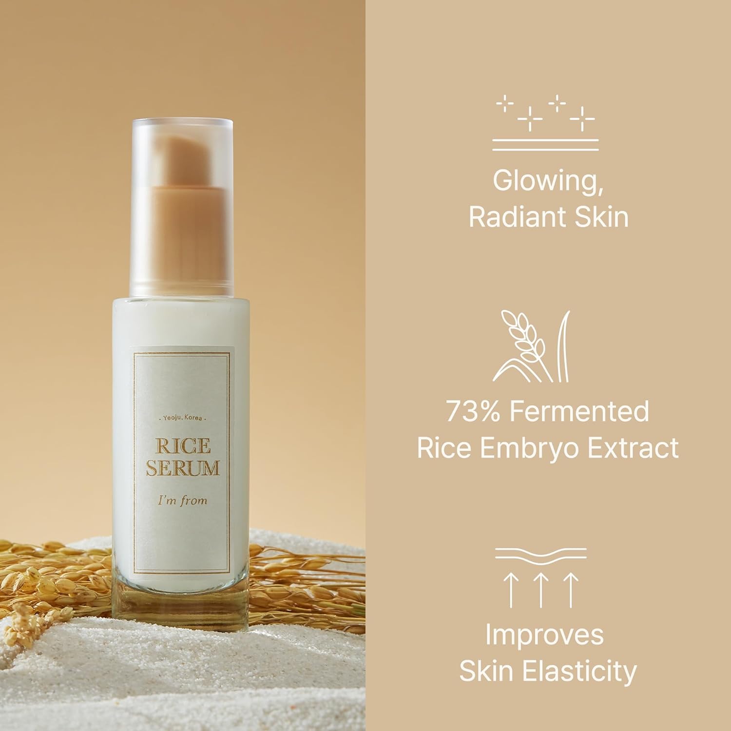 [I'M FROM SPECIAL DEAL] I'M FROM Rice Line Best-selling Trio Set (x5) | Rice Toner, Rice Cream, Rice Serum