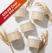 (Collaboration Deal) I'm from Rice Toner Pads 5 sets, Triple-Layered Pads, Rice Extract from Korea, for Dry and Rough Skin