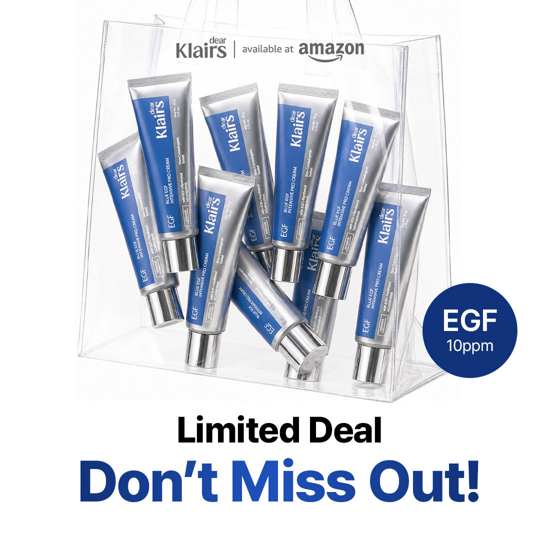 [🎁Holiday Special Duo🎁] DearKlairs Blue EGF Intensive Pro Cream & EGF Repair Serum