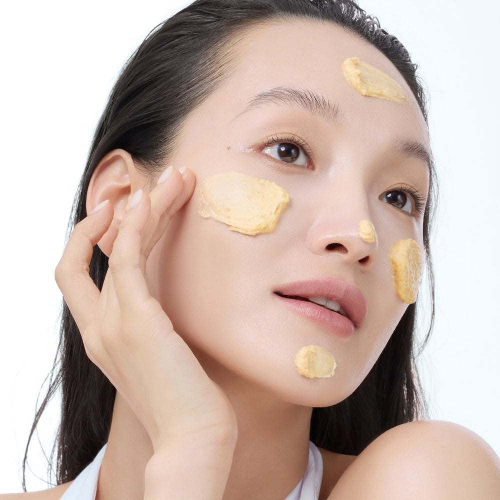 Frisch gepresste Vitamin-Masken-Reinigung