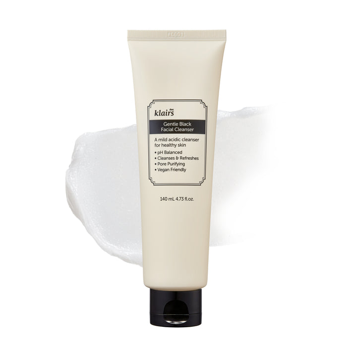 Gentle Black Facial Cleanser front product image showing packaging