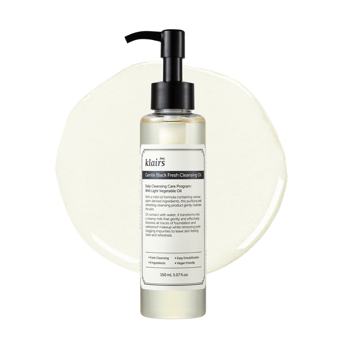 Gentle Black Fresh Cleansing Oil primary product image