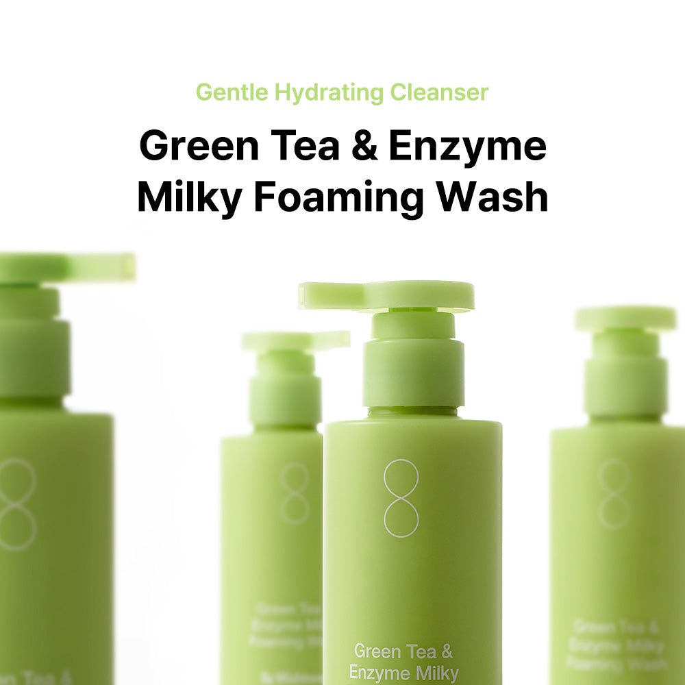 Green Tea (Matcha) & Enzyme Milky Foaming Wash