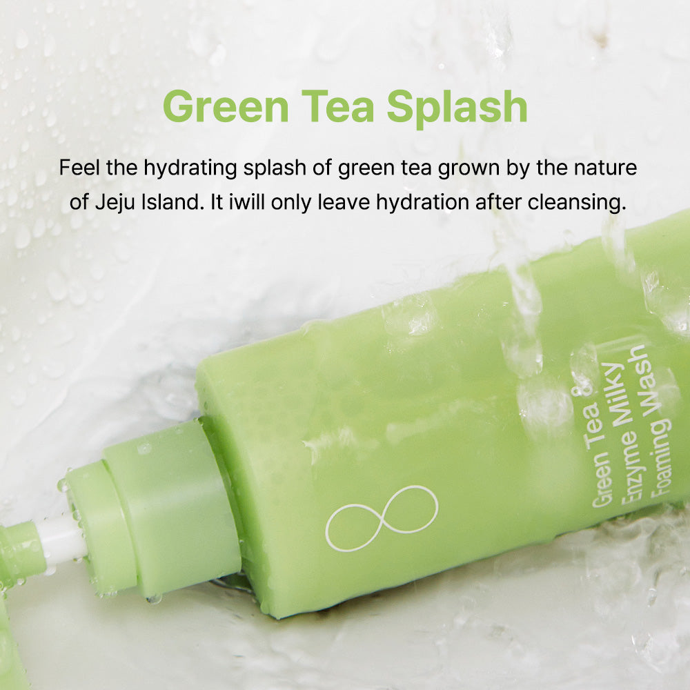 Green Tea (Matcha) & Enzyme Milky Foaming Wash