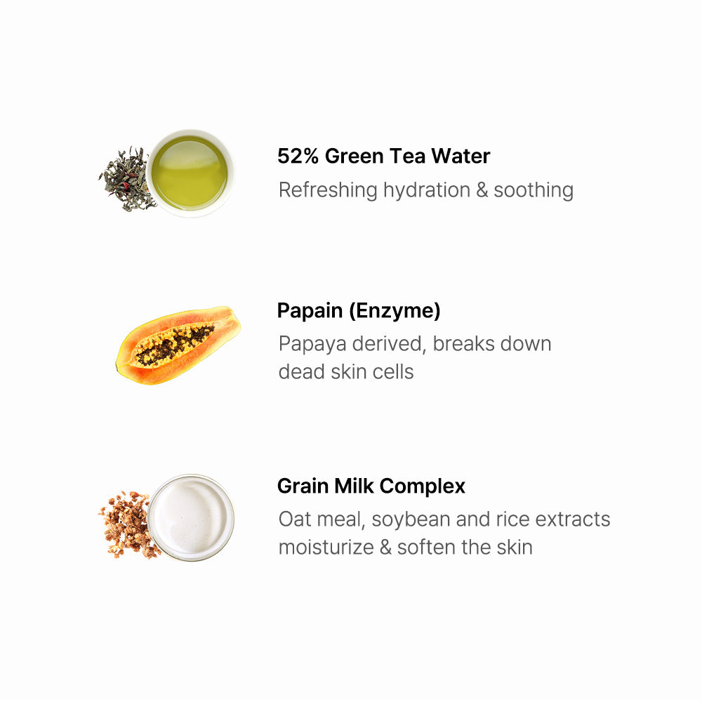 Green Tea (Matcha) & Enzyme Milky Foaming Wash