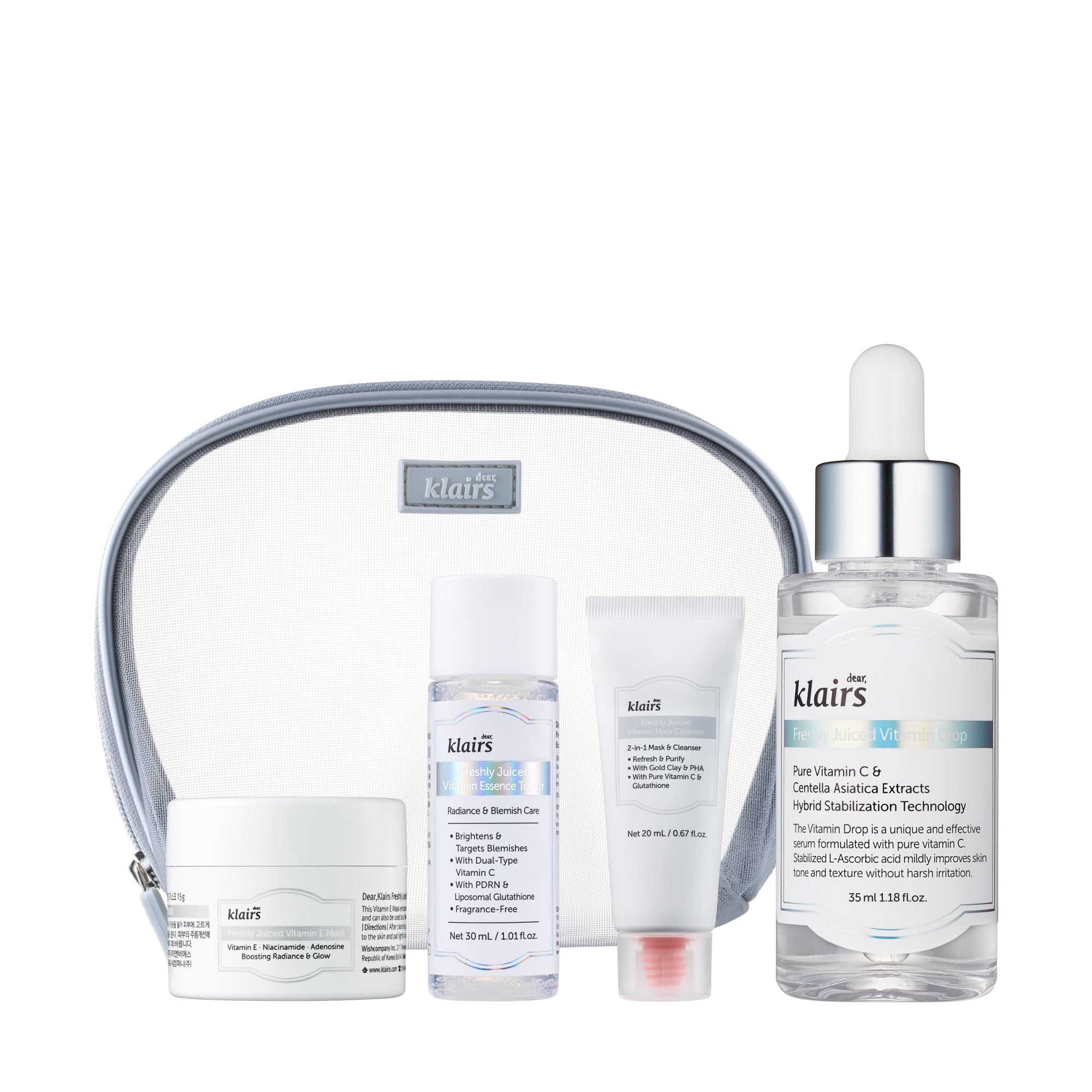 Klairs 3-Day Glass Skin Vitamin Kit