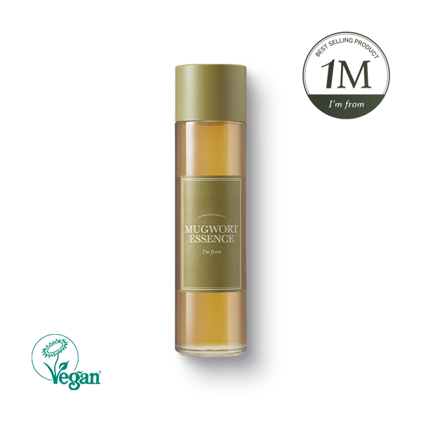 Mugwort Essence front product image showing packaging