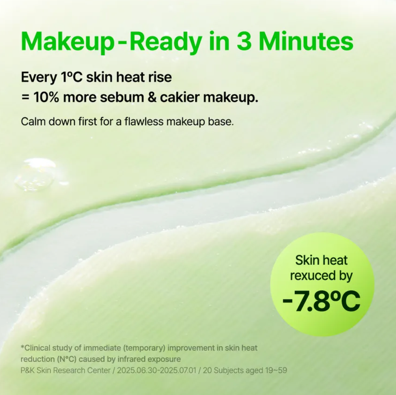 Green Tea & Ceramide Calming Toner Pad