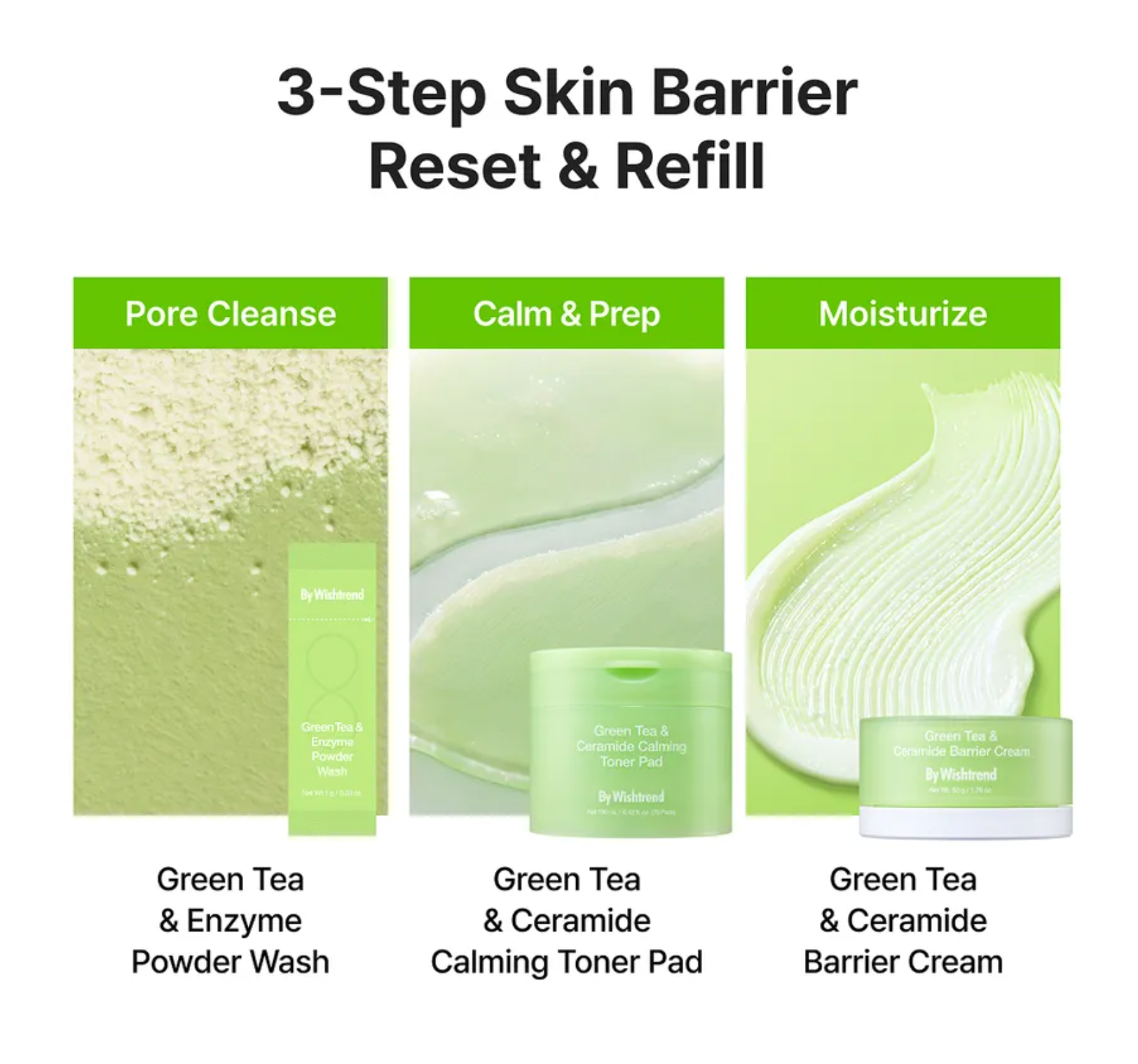 Green Tea Routine Set