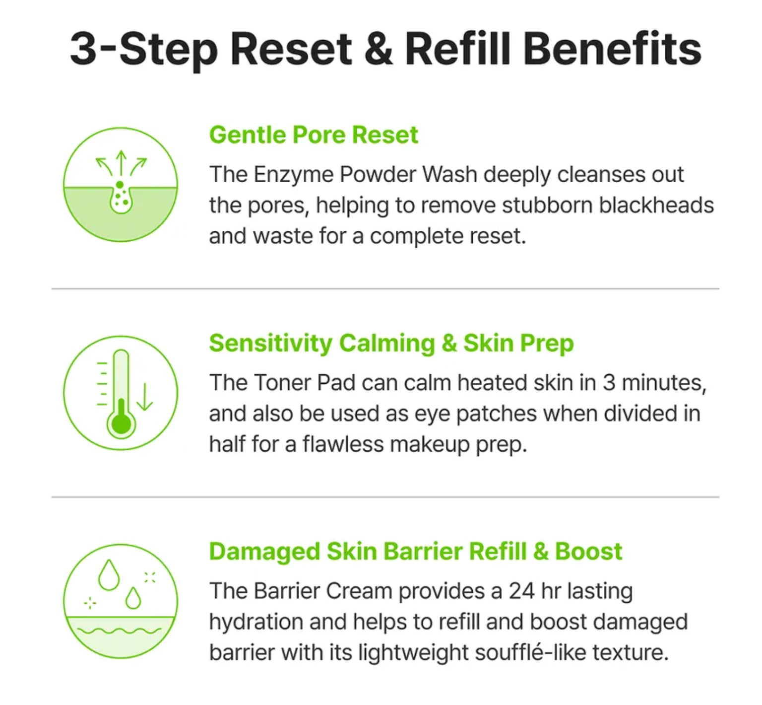 Green Tea Routine Set