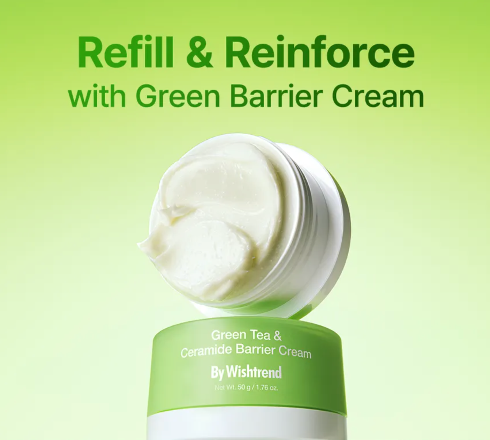 Green Tea & Ceramide Barrier Cream