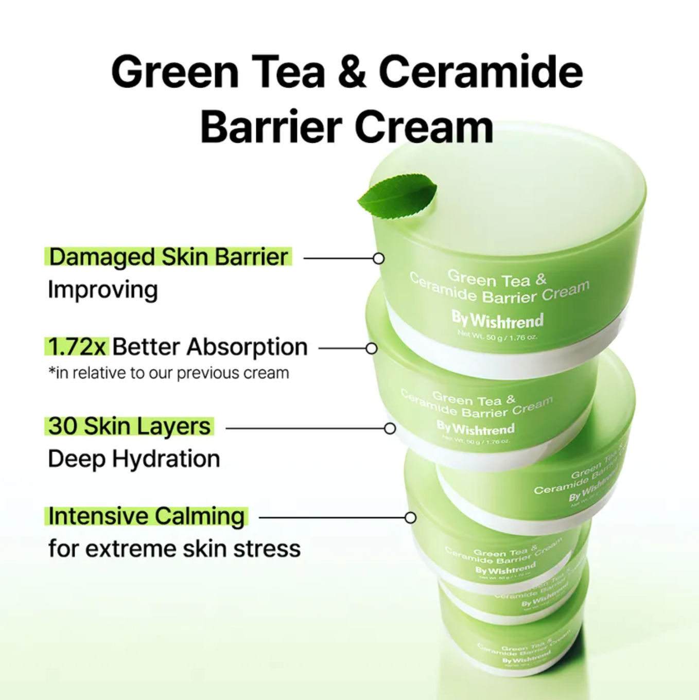 Green Tea & Ceramide Barrier Cream
