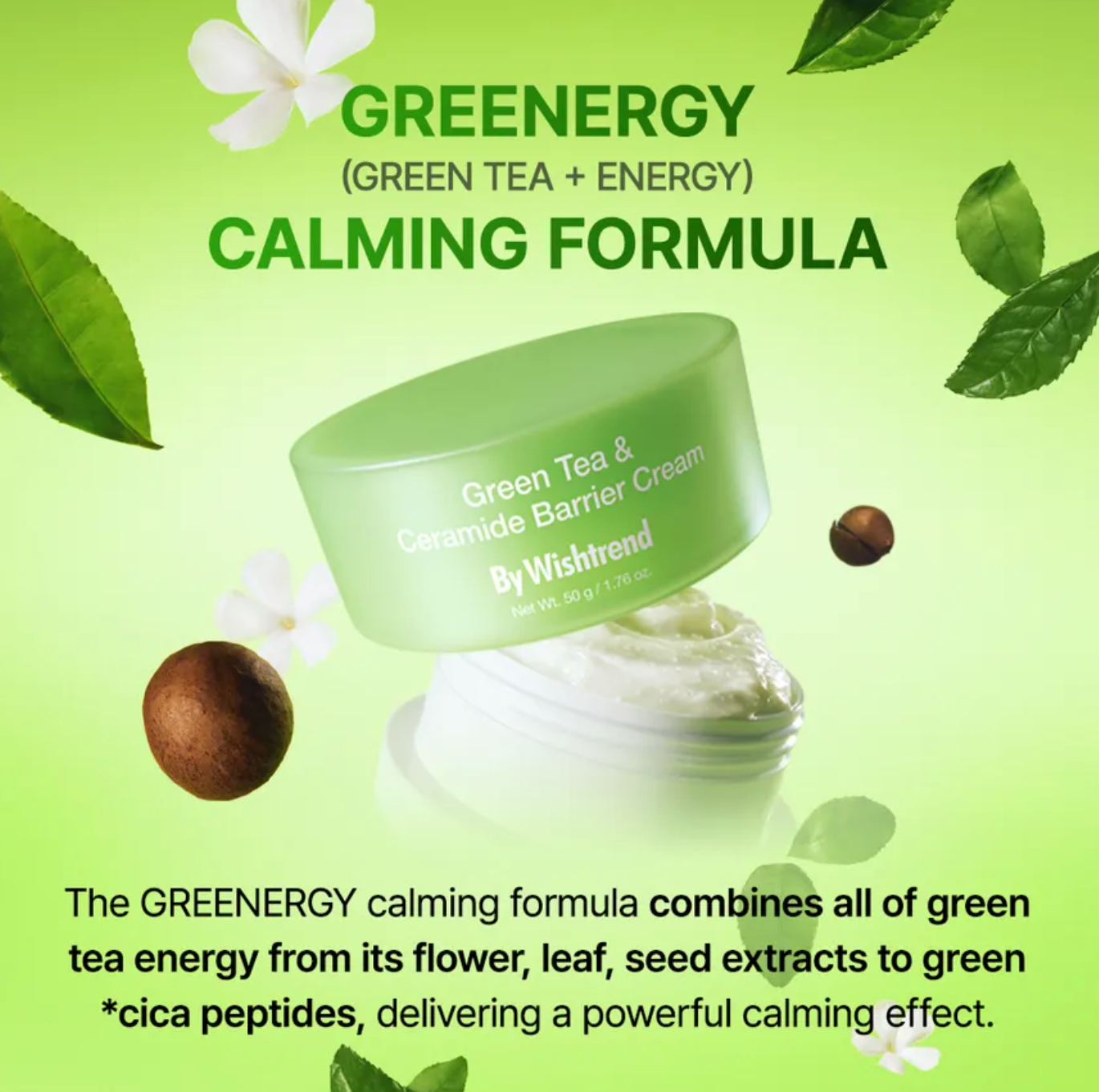 Green Tea & Ceramide Barrier Cream