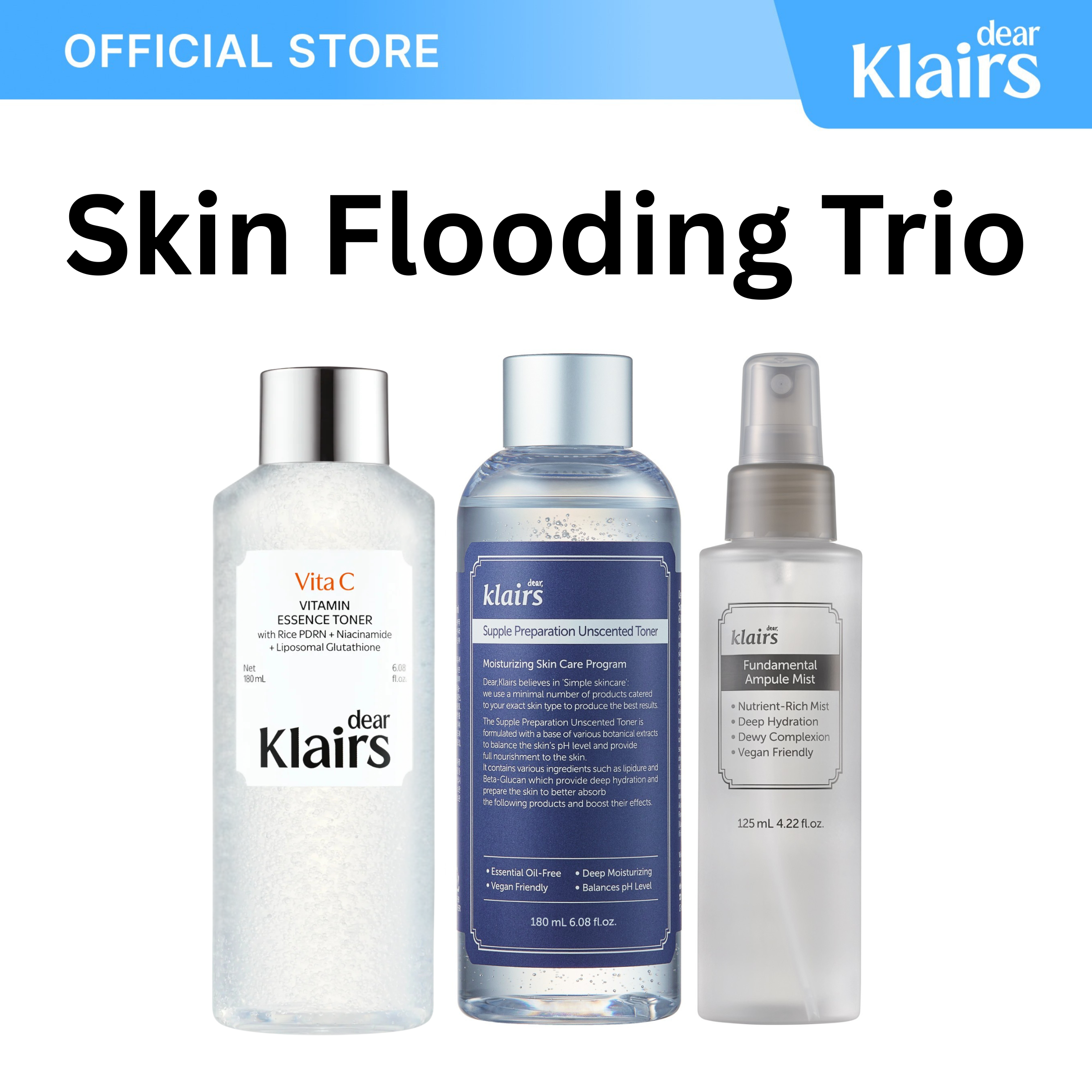 Hautflutungs-Trio
