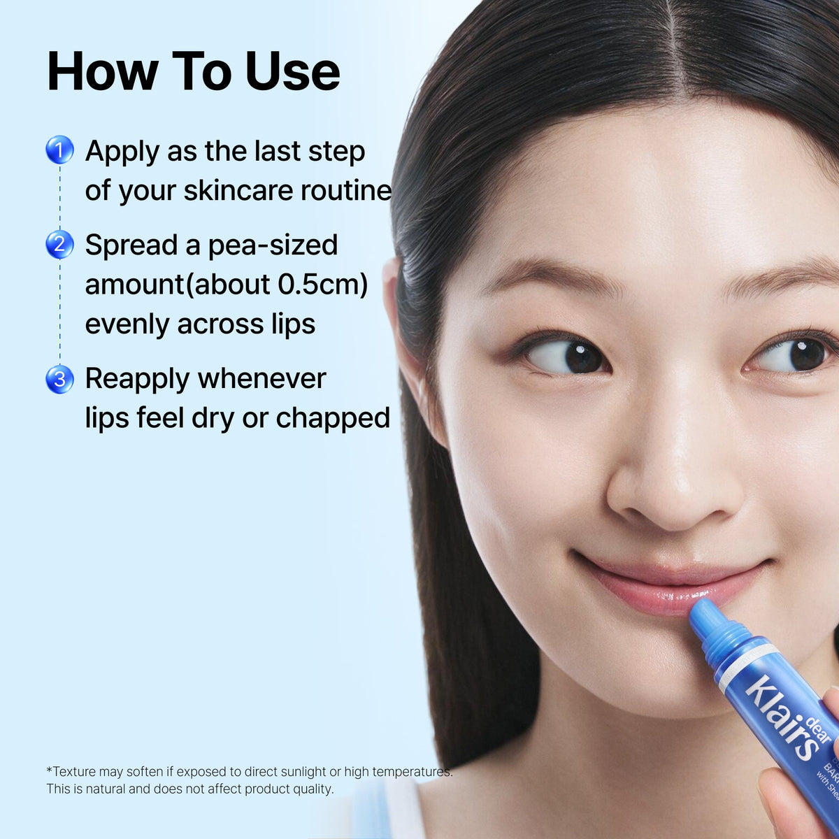 Blue EGF Barrier Lip Balm