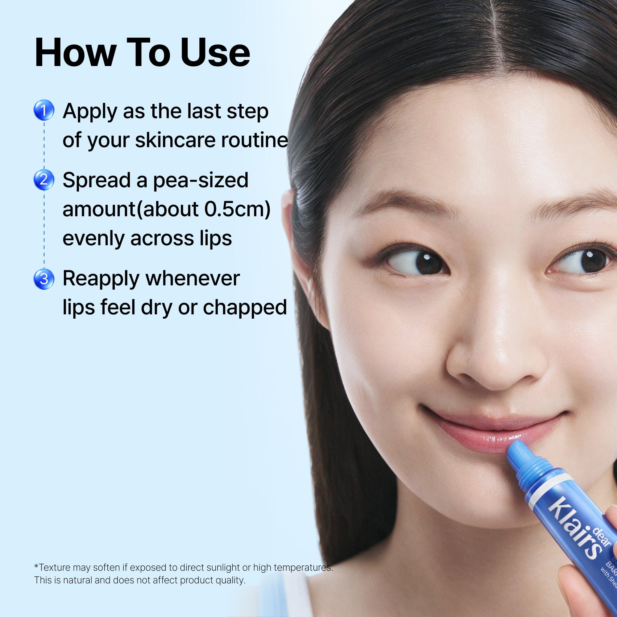 Blue EGF Barrier Lip Balm