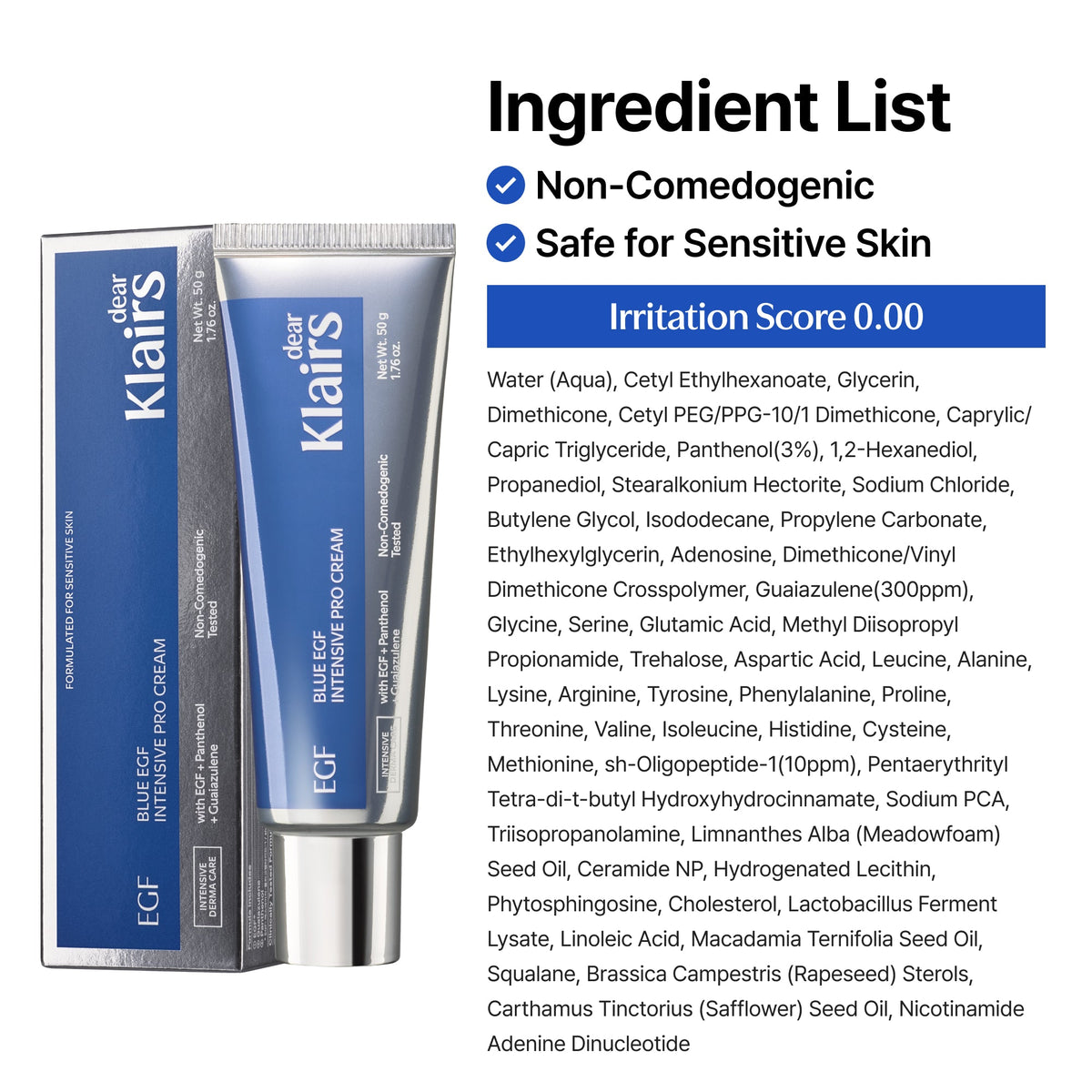 Blue EGF Intensive Pro Cream