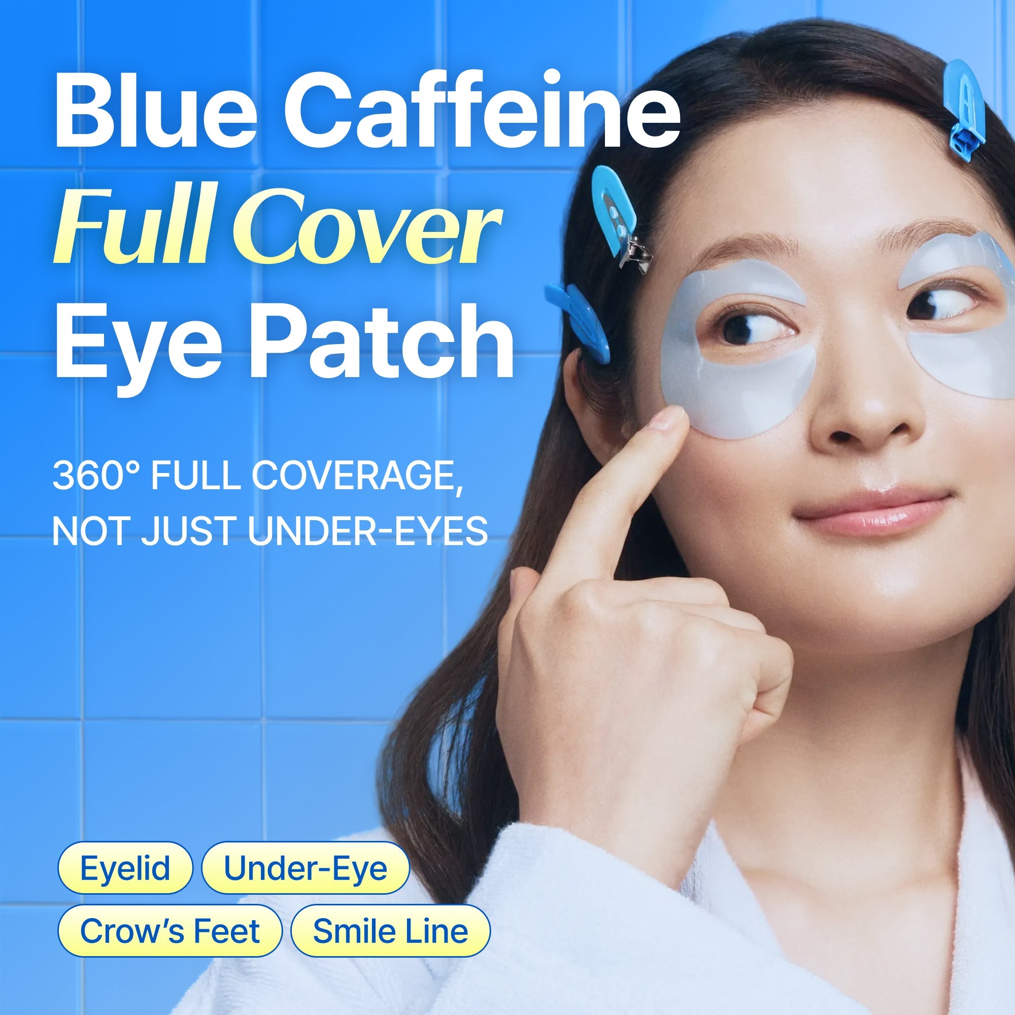Blue Caffeine Full Cover Eye Patch