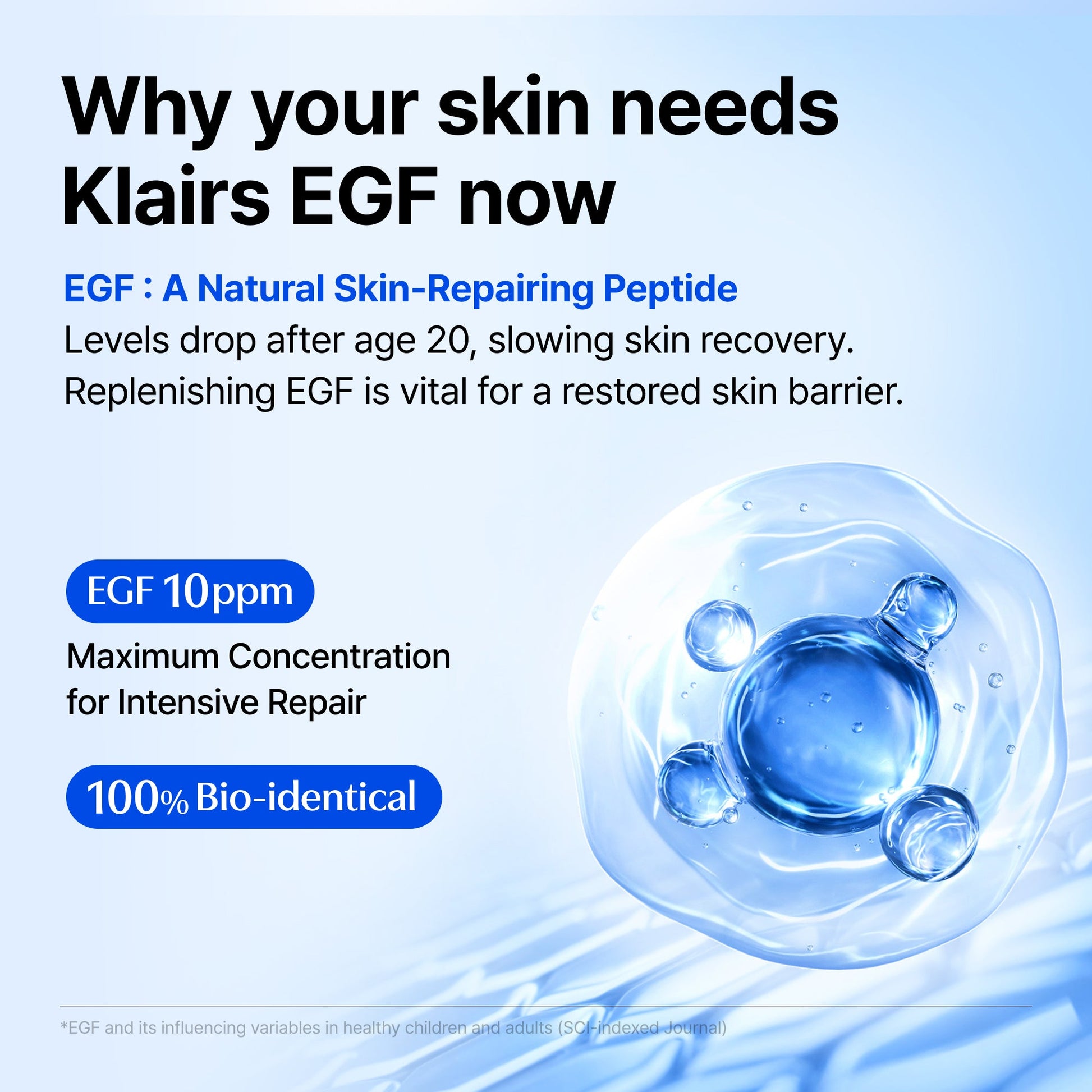 EGF Blue Youth Activating Drop detail image