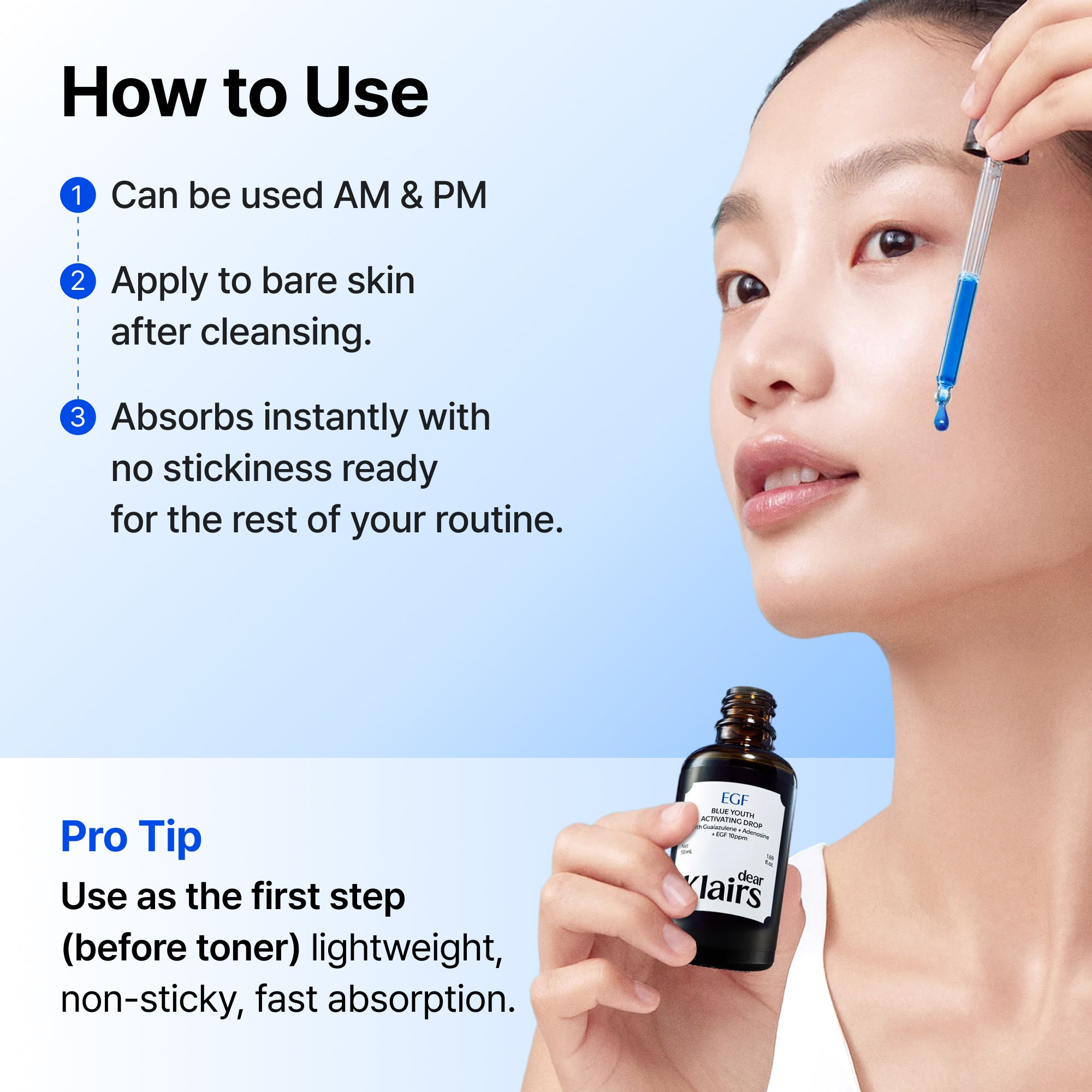 EGF Blue Youth Activating Drop