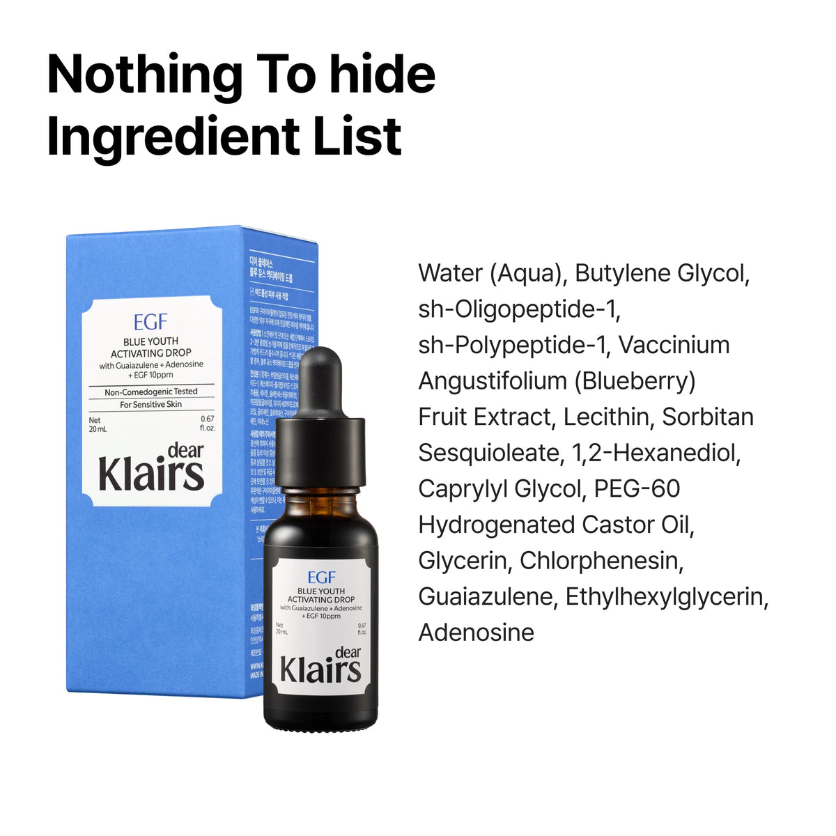 Full ingredient list
