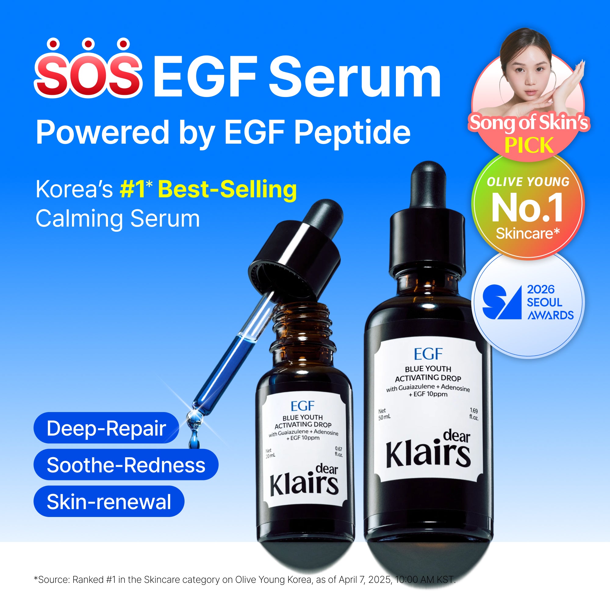 EGF Blue Youth Activating Drop