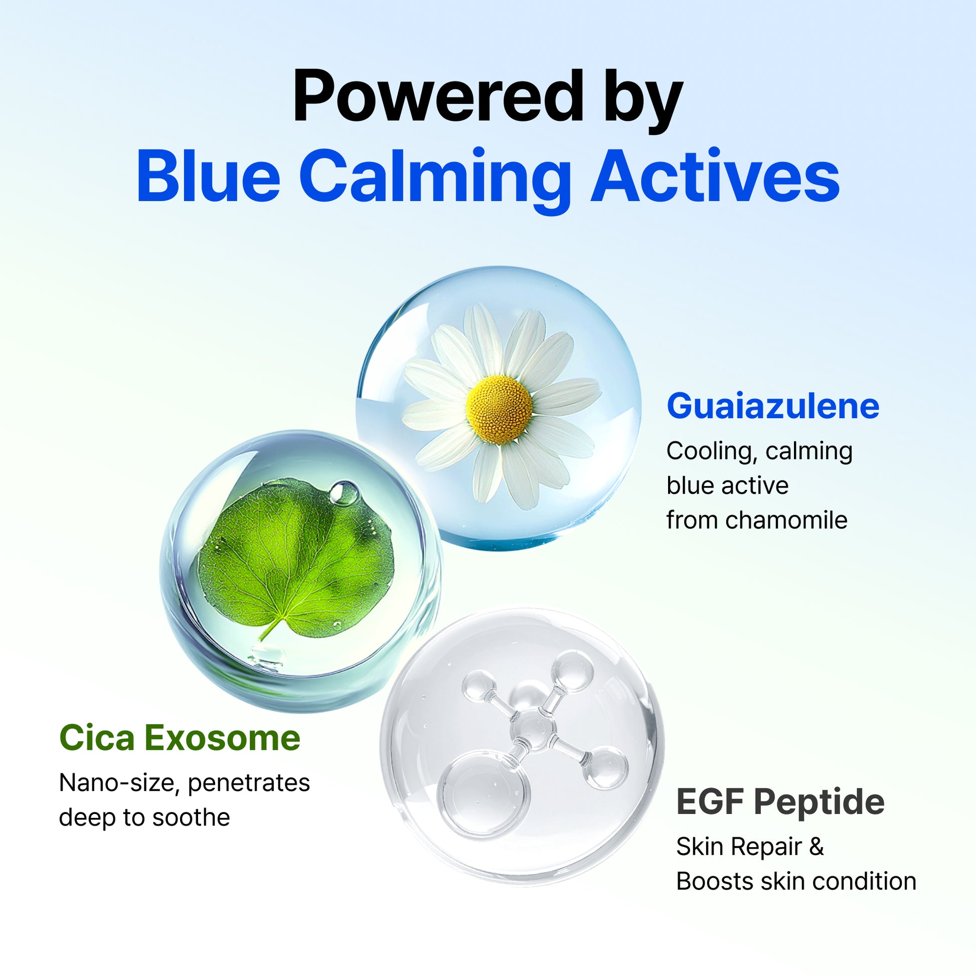 EGF Blue Calming Toner Pad