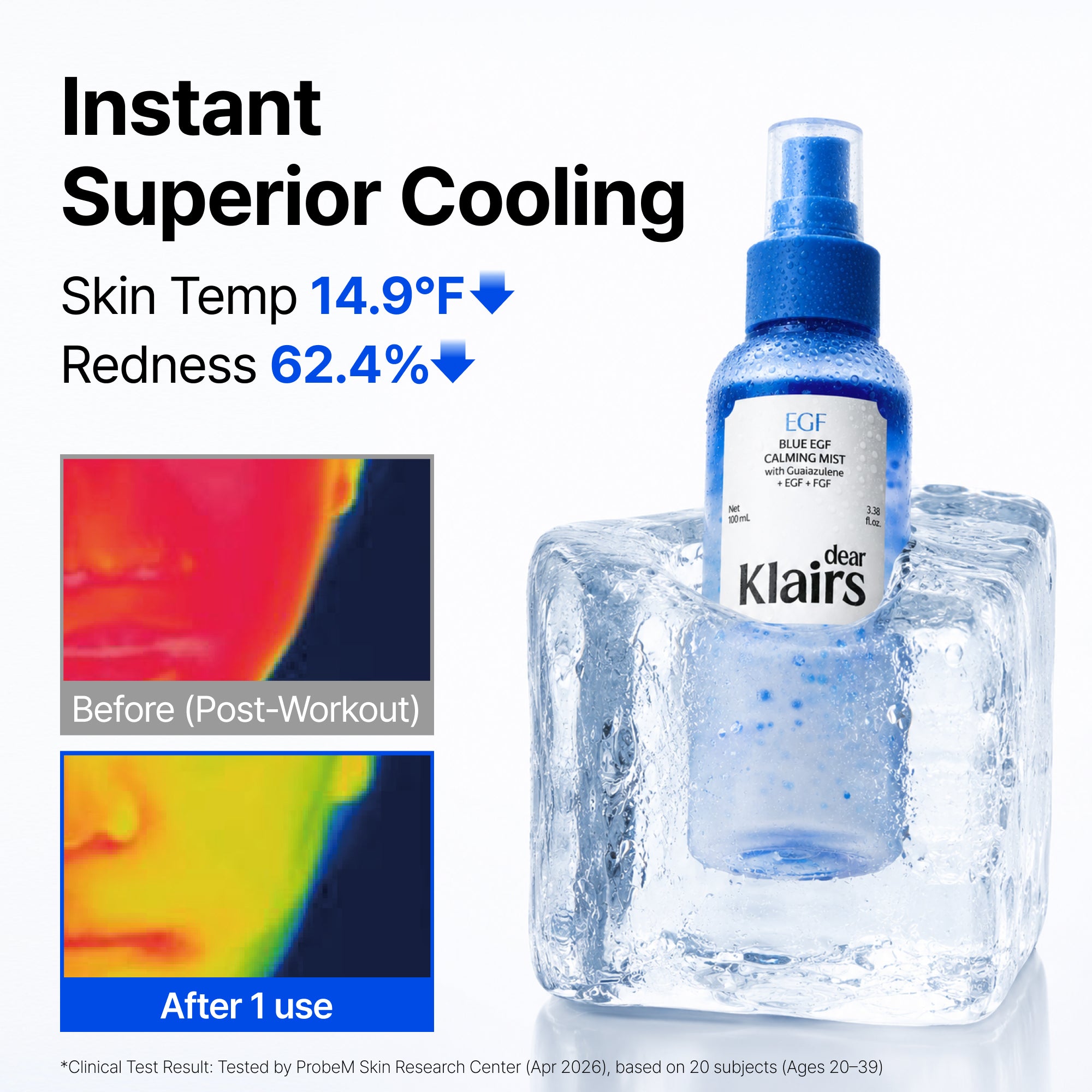 Blue EGF Cooling Mist