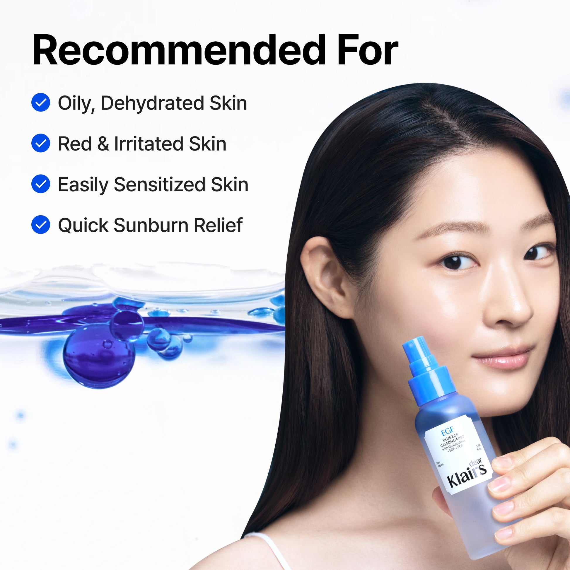 Blue EGF Cooling Mist