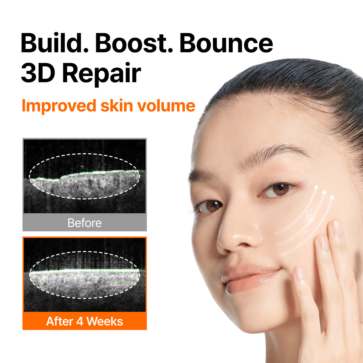 Official Klairs Vitamin PDRN Bouncy Pore Serum Build Boost Bounce 3D Repair graphic