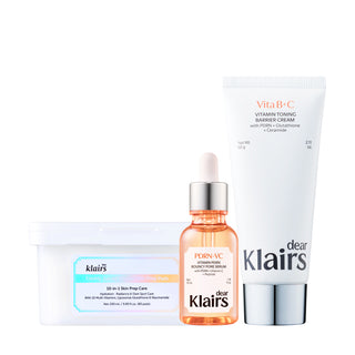 Vitamin Skin Barrier Boost Trio product set lineup showing included items