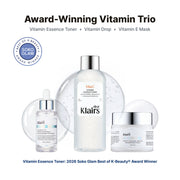 Award-Winning Vitamin Trio: Vitamin Essence Toner, Vitamin Drop, Vitamin E Mask