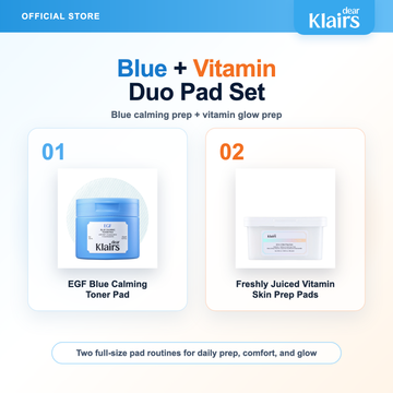 Blue + Vitamin Duo Pad Set