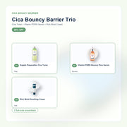 Cica Bouncy Barrier Trio with included Dear Klairs products