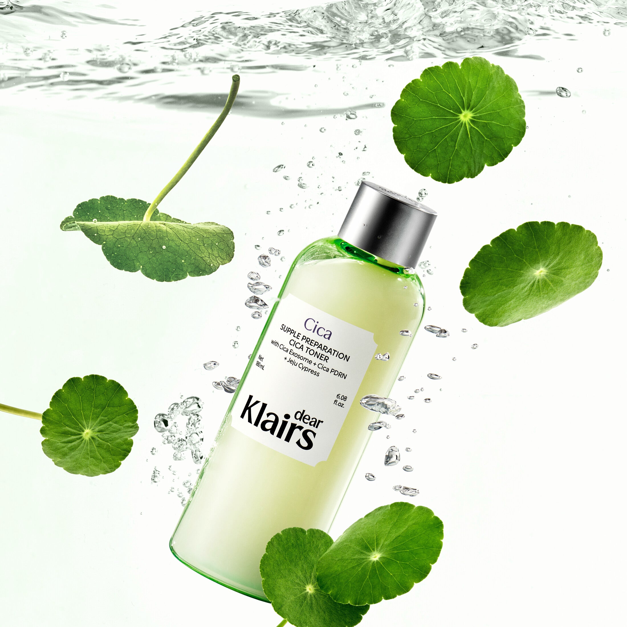 Supple Preparation Cica Toner with Centella leaves and fresh water