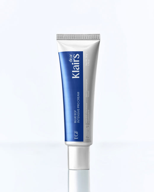 Blue EGF Intensive Pro Cream included in Blue EGF Duo | Blue Youth Activating Drop EGF Facial Serum 50ml + EGF Intensive Pro Cream 50g