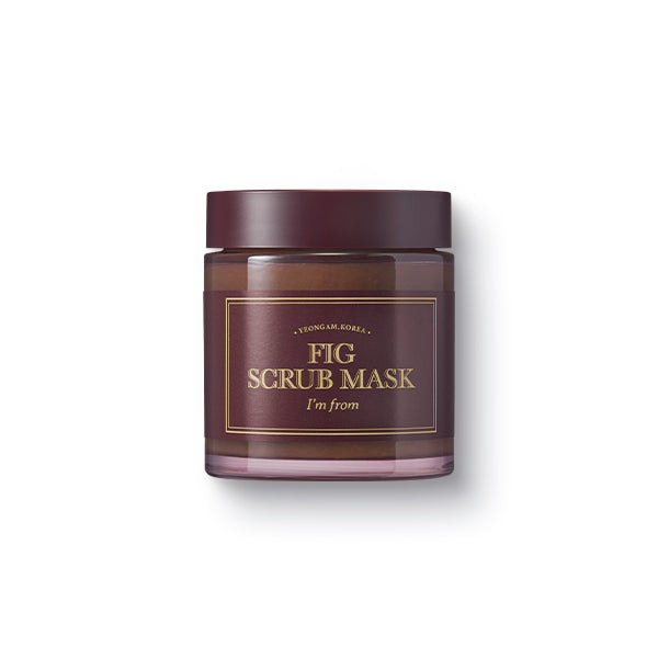 Fig Scrub Mask front product image showing packaging